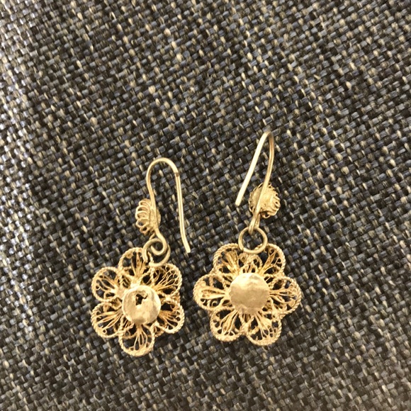 Unique Vintage Set of Earrings Silver - Picture 5 of 8